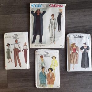 Vogue 70s Lot. Vogue Paris‎ Original YSL 2060 + Very Easy Vogue 8152 7074 7191
